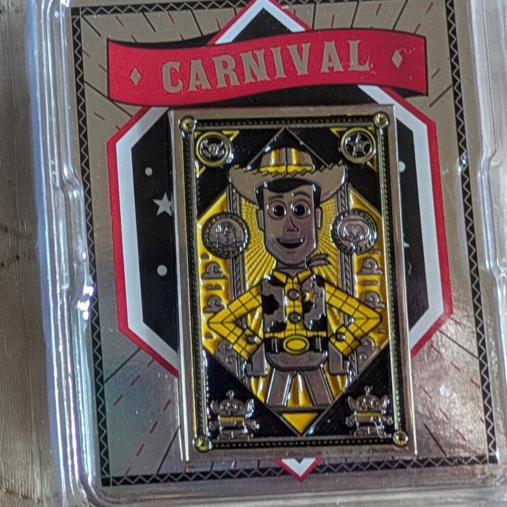 Miniso Disney Metal Badge Carnival Opened Blinds Box Toy Story